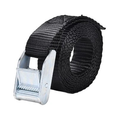 25mm Dyletswydd Trwm 1760 pwys Bs Clymu Strap Gyda Bwcl Cam Deuol-Gwanwyn