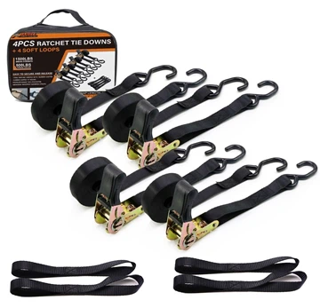 Y Manteision O Ddefnyddio Strapiau Ratchet A Strapiau Bwcl Cam I Ddiogelu Car...