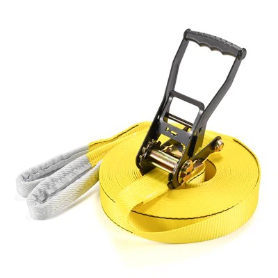 Plastig handlen ddu E cotio ratchet slackline